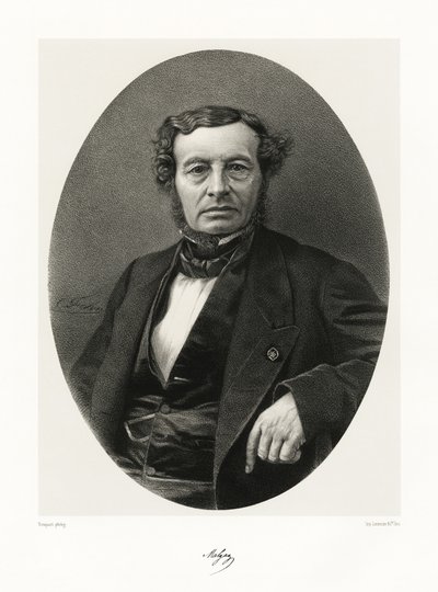 Joseph François Malgaigne by Antoine Rene Trinquart